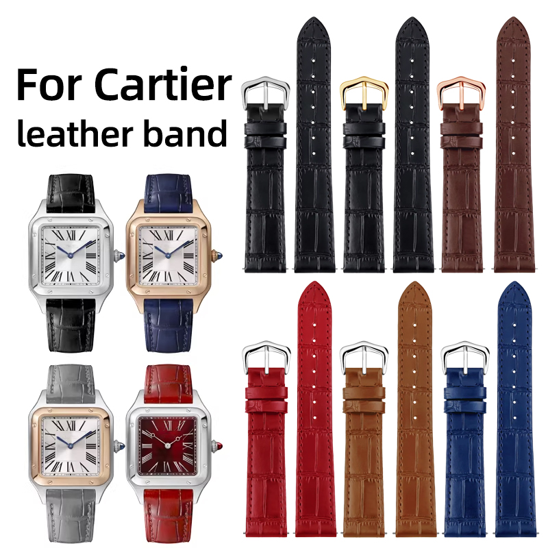 Suede Strap Watch - 15mm 17mm 18mm 20mm Genuine Leather