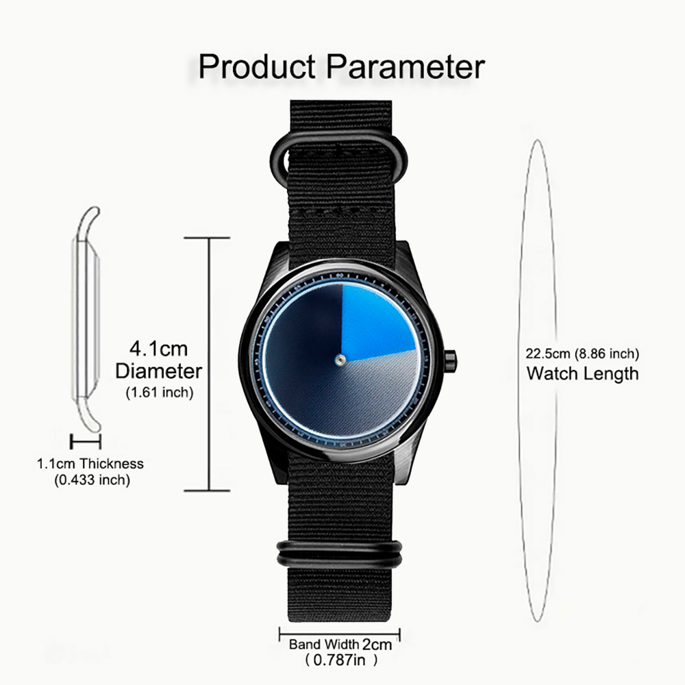 Colorful and Beautiful Fashion - Canvas Strap Watch 评论和价格