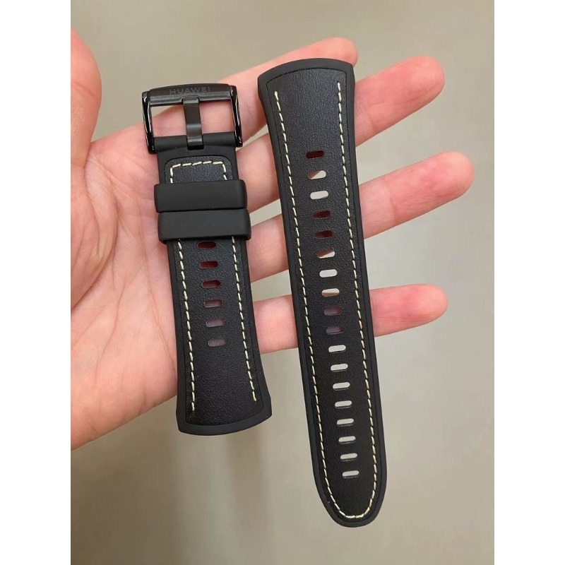 HUAWEI Strap Black Genuine Lea - Leather Strap Quick Release 评论和价格