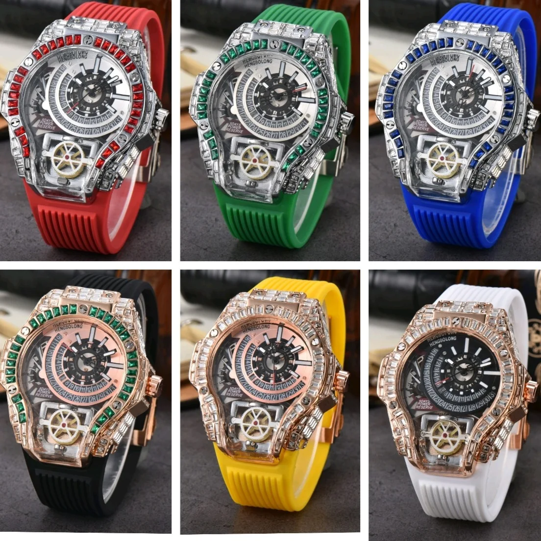 Full diamond Case Business Lux - Omega Watch Constellation 评论和价格