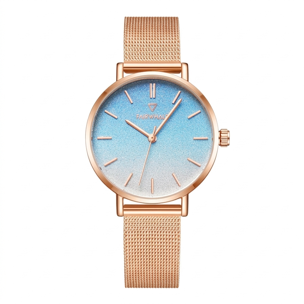 Mark Fairwhale Ladies Quartz W - Mesh Strap Metal 评论和价格