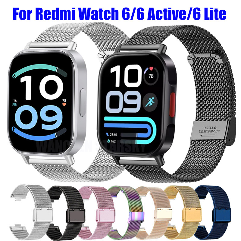 Mesh Loop For Redmi Watch 6 Ac - Mesh Strap Metal 评论和价格