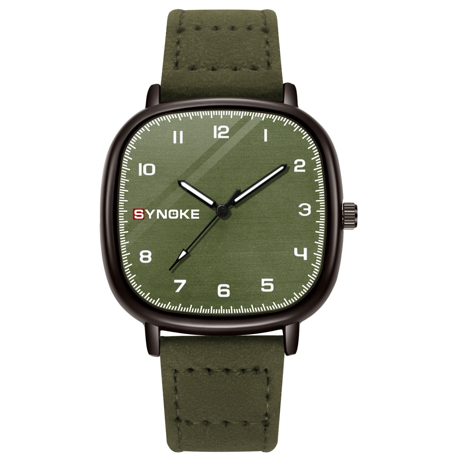 Watch For Men SYNOKE Top Brand - Leather Watch Band Men 评论和价格