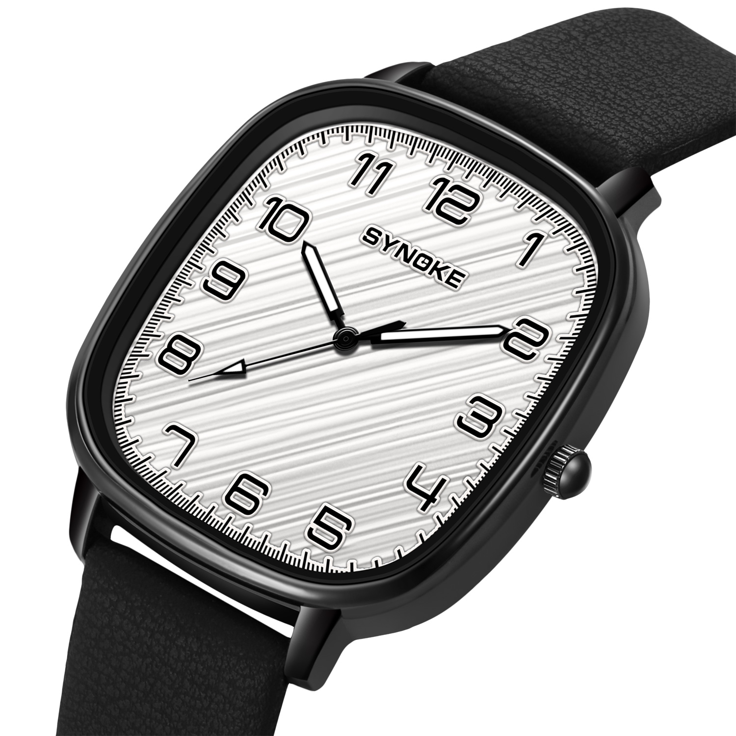 Watch For Men SYNOKE Top Brand - Leather Watch Band Men 评论和价格