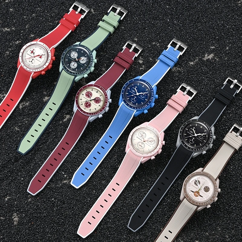 For Omega Swatch 20mm Curve Wa - Buckle Pin Ss 评论和价格