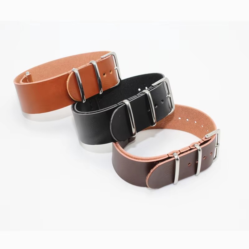 Vintage Leather Watch Band, On - Tropic Strap Vintage 评论和价格