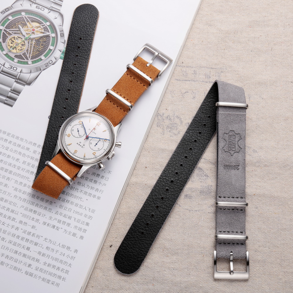 HEMSUT Genuine Leather Watch B - Tropic Strap Vintage 评论和价格